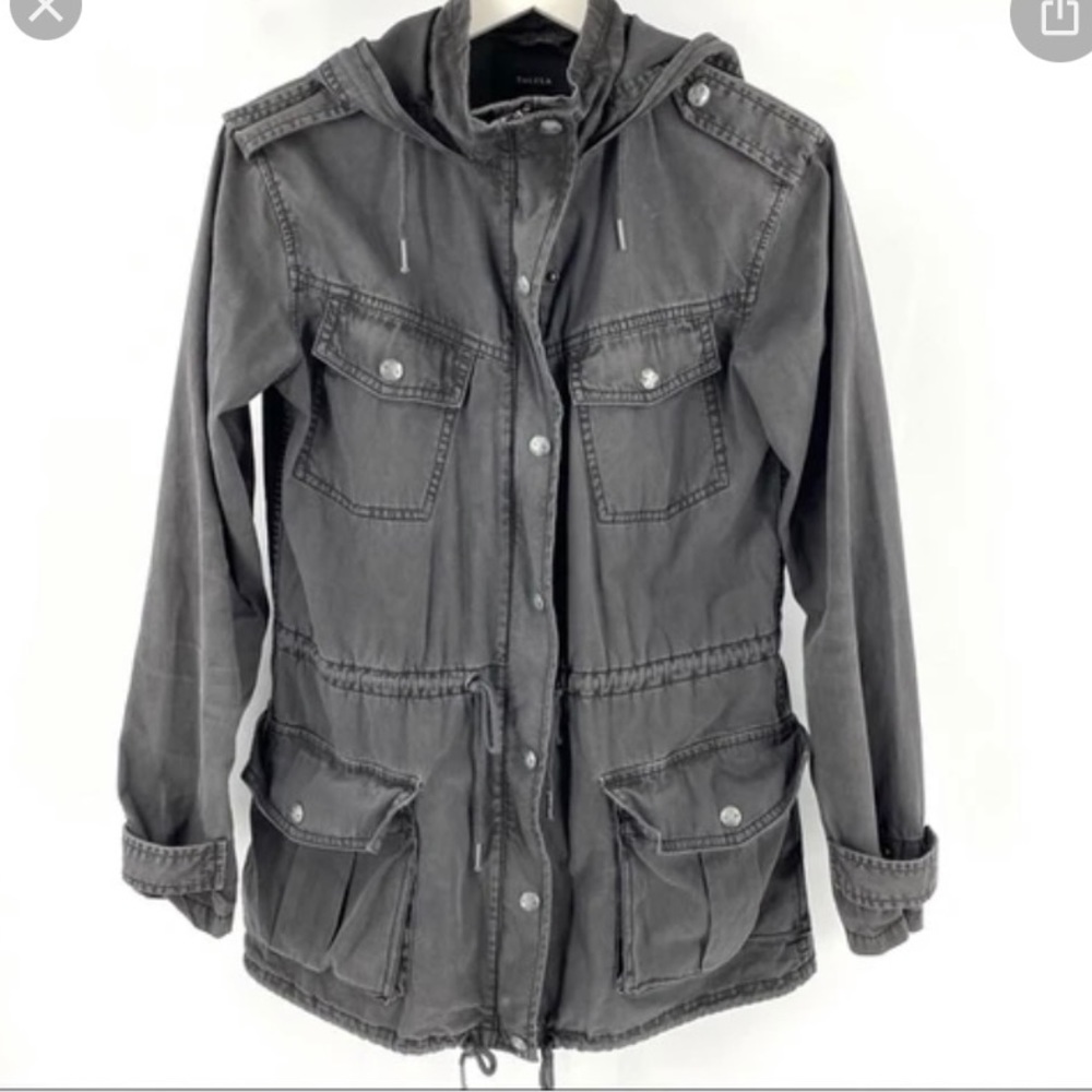 Grey Talula Trooper Jacket Size XS